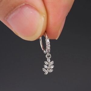 🍃 Dangle Nose Ring Hoop🍂